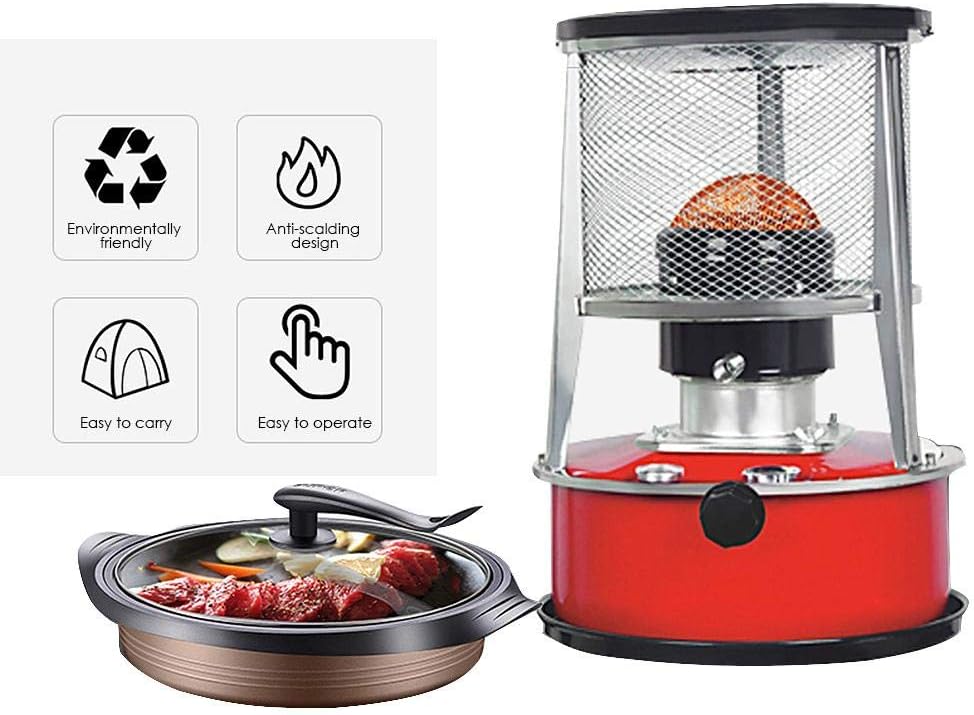 Indoor Kerosene Heater Household Kerosene Stove Heater for Camping
