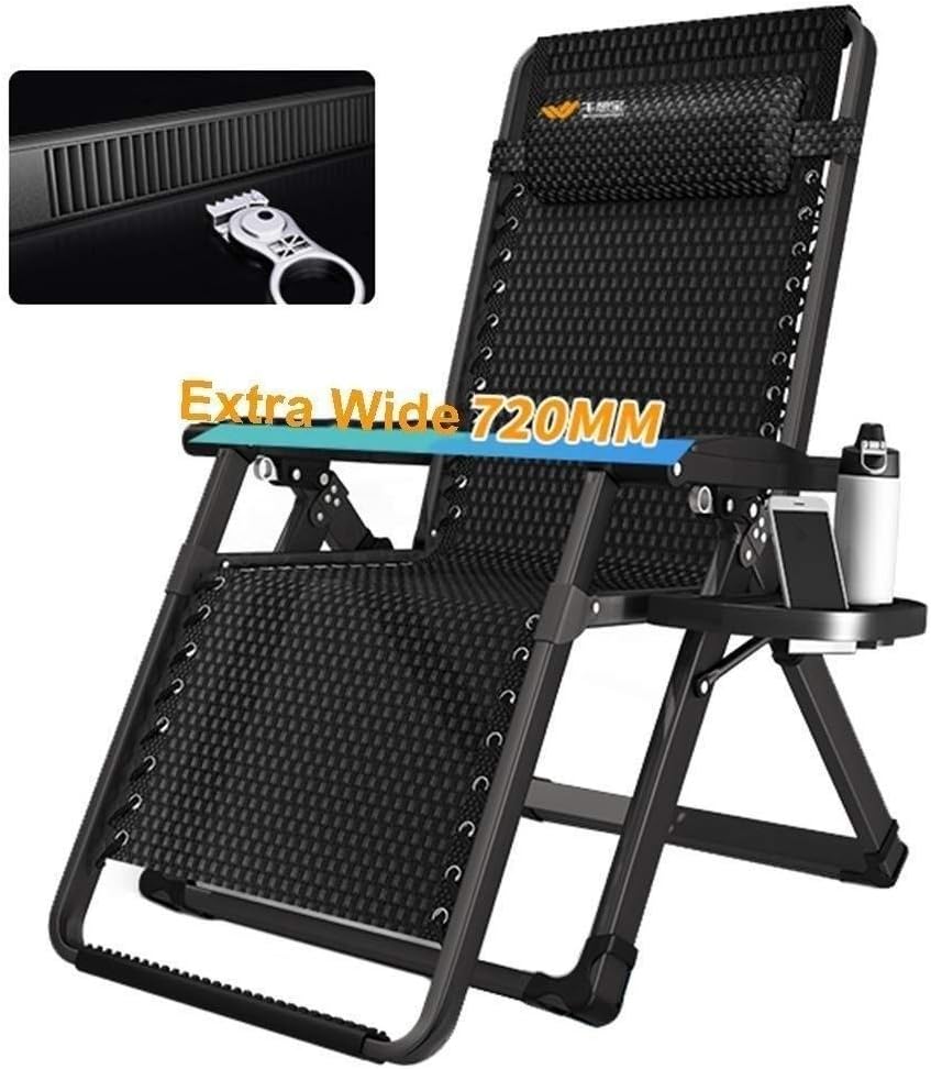 WXF Sillón Reclinable de Gravedad Cero, Portavasos Sillas Reclinables