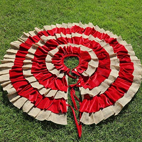 36��to 120�� Handmade Christmas Tree Skirt
