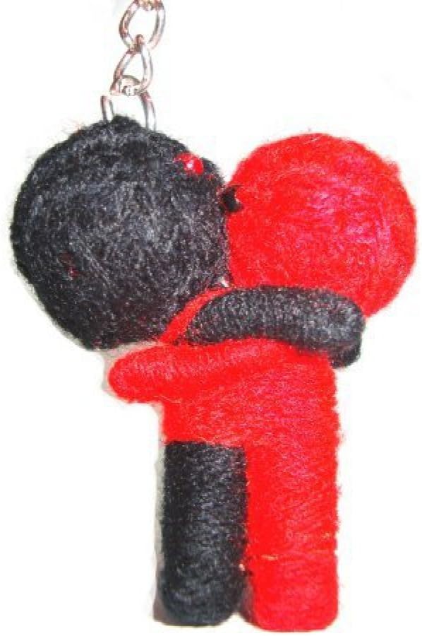 Valentive's Day Couple Lovers Voodoo Dolls Keychain Keyring