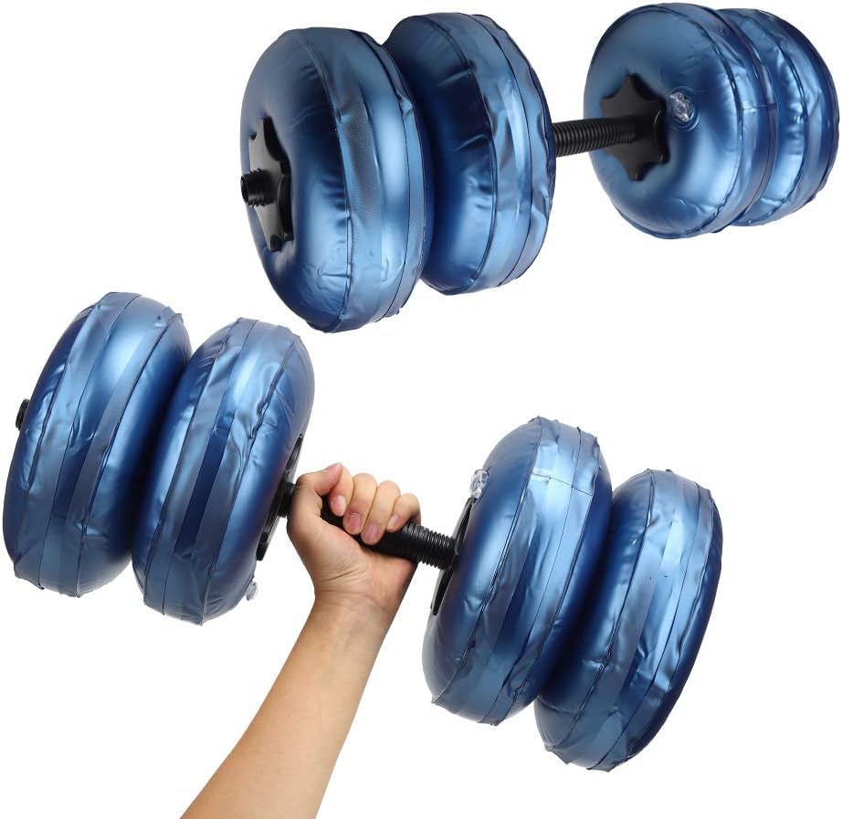Keenso Adjustable Water Dumbbell, Man Fitness Portable