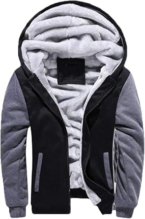 faux fur lined sweatshirt