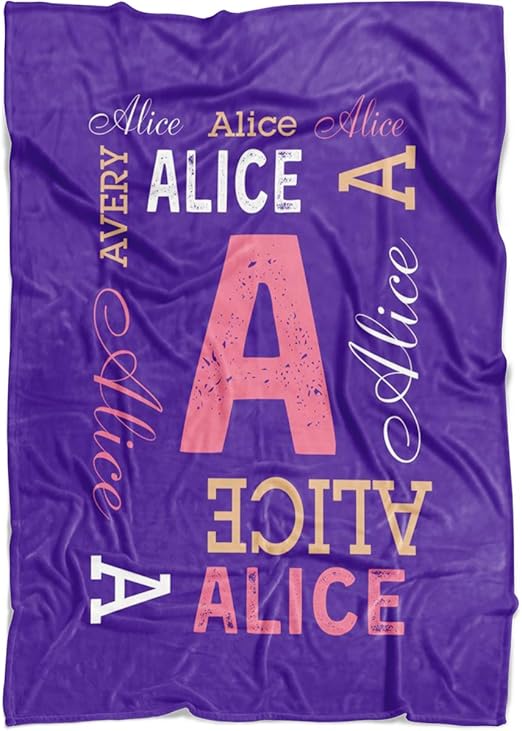 blanket personalized name