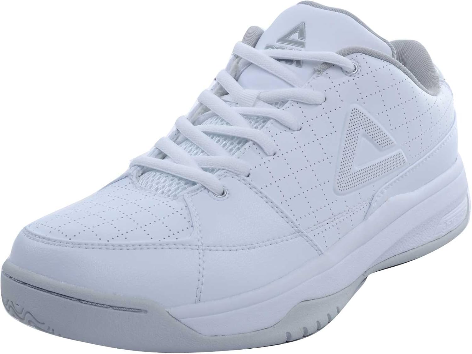 PEAK Men's E03321A2 Basketball Shoe, White (9.5) Basketball