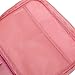JIARUO Multi-function Makeup Cosmetic Bag Toiletry Travel Kit Organizer (pink dots)