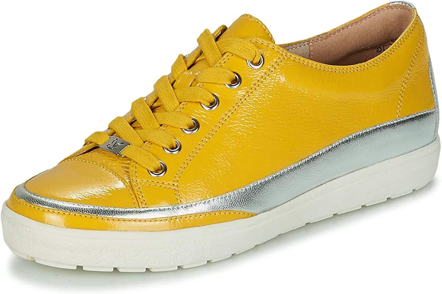 caprice silver trainers