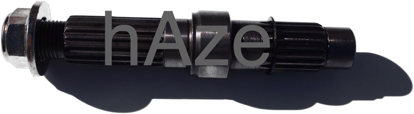 GY6 Short Axle and Nut for Fatty Swap