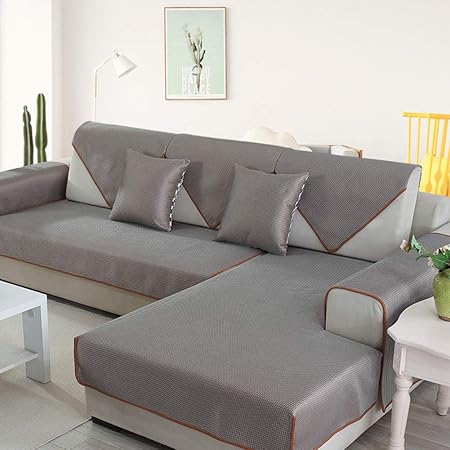 Wjx Likerr Summer Sofa Mat Cool Sofa Cushion Ice Silk Sofa Cover