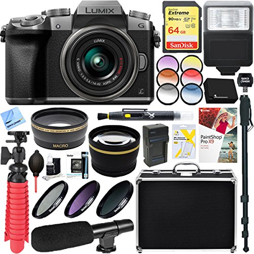 Panasonic-LUMIX-G7-Interchangeable-Lens-Mirrorless-Digital-Camera-with-14-42mm-Lens-64GB-SDXC-Memory-Card-Microphone-Accessory-Bundle