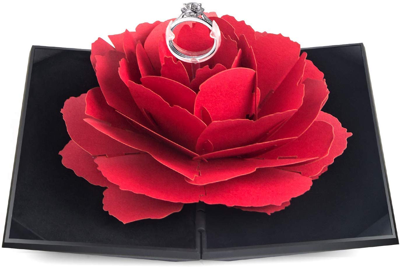 ring in rose box