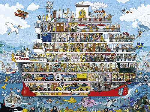 Heye Cruise 1500 Piece Anders Lyon Jigsaw Puzzle