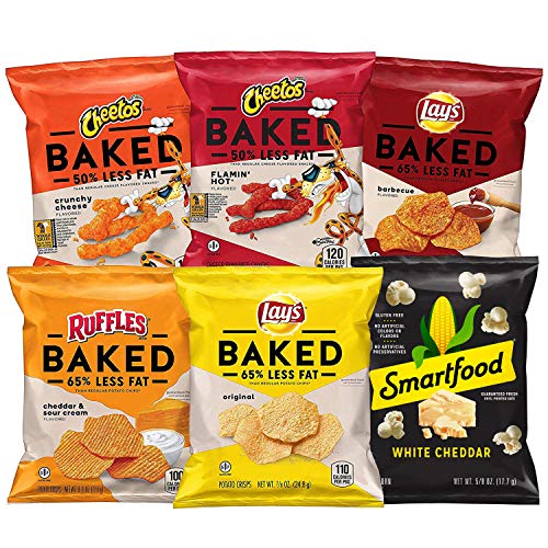Frito-Lay Baked & Popped Mix Variety Pack, Pack of 40