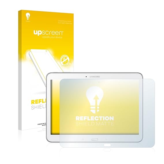 upscreen Matt Schutzfolie für Samsung Galaxy Tab 4 (10.1) SM-T535 – Entspiegelt, Anti-Reflex, Anti-Fingerprint