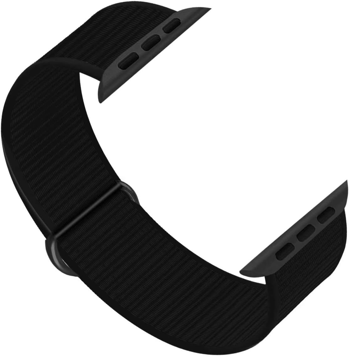 HILIMNY Compatible for Apple Watch Band 38mm 40mm 42mm 44mm, Soft Nylon Sport Loop, with Hook and Loop Fastener, Replacement Band Compatible for iWatch Series 1/2/3/4/5