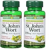 Nature's Bounty St. John's Wort 300 mg Caps, 100 ct, Pack of 2 â€¦ (Pack of 2)