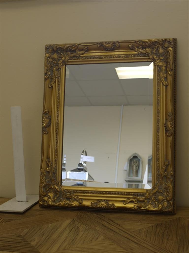 Gold Ornate Wall Mirror Amazon.co.uk Kitchen & Home