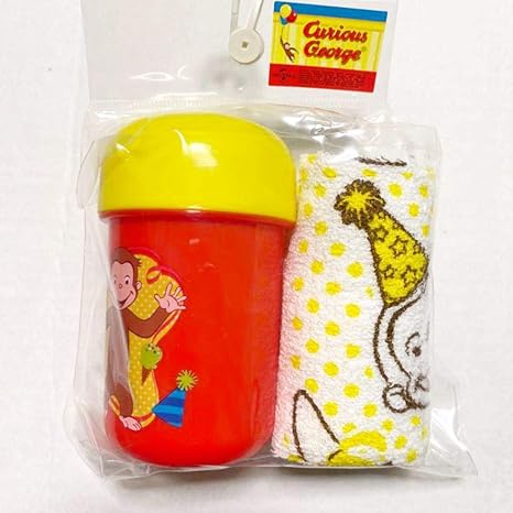 Amazon Co Jp おさるのジョージ おしぼり おしぼりケース ホビー