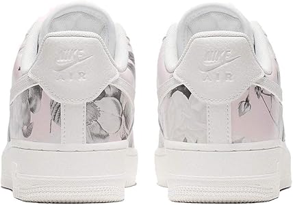 nike air force 1 womens pink & white flowers