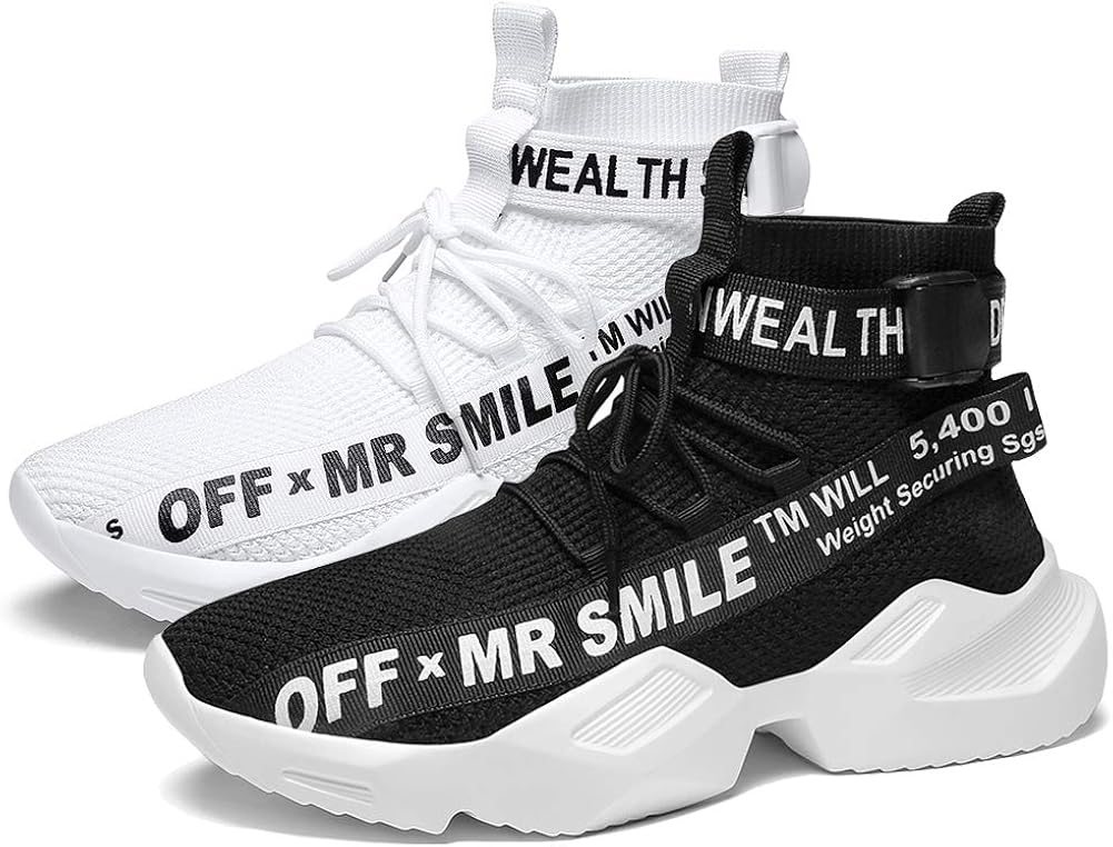 high top walking shoes