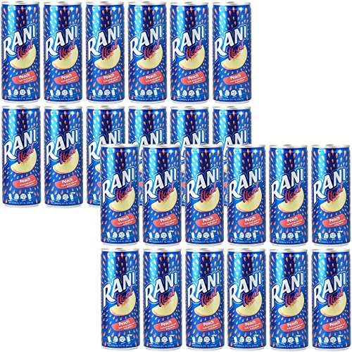 Rani Float Pulp Juice, Peach, 240 ML (Pack - 24)