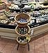 3-Tier 3 Round Willow Basket Display with Sign Frame and Sign Clips