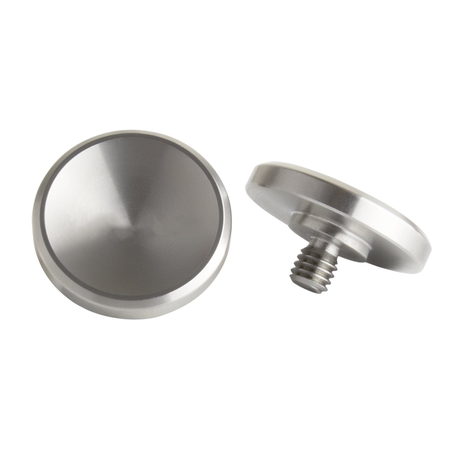 NOMAD Spinners Stainless Steel Fidget Spinner Caps For R188 and 608