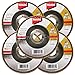 Makita 5 Pack - 120 Grit Flap Disc For Grinders - Fine Conditioning For Metal, Stainless Steel & Non-Ferrous - 4-1/2
