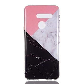 Lomogo LG G8 / G8S ThinQ Case Soft Silicon Case Shockproof Anti-Scratch Marble Case Cover for LG G8 / G8S - LOYHU190247 L7