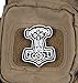M-Tac Mjolnir Viking 3D PVC Morale Patches Military Tactical Army Morale (White)