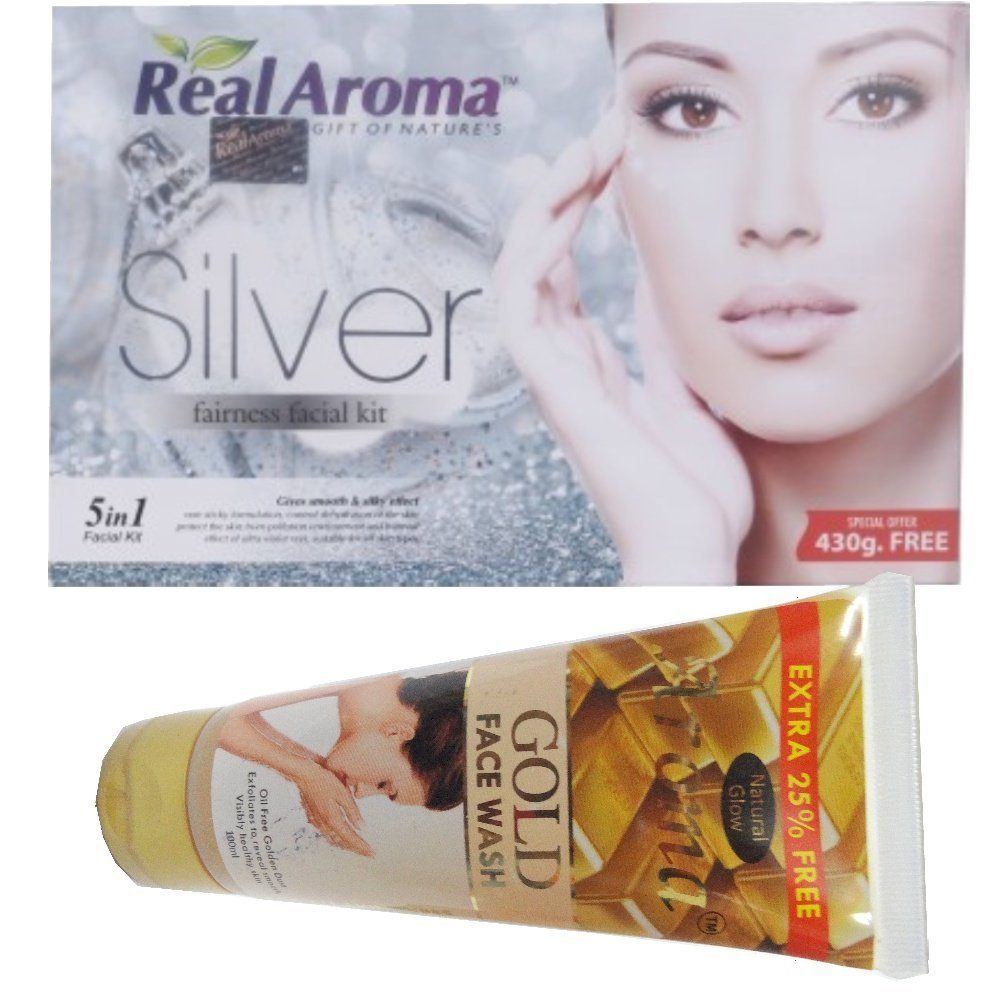 real aroma gold facial kit
