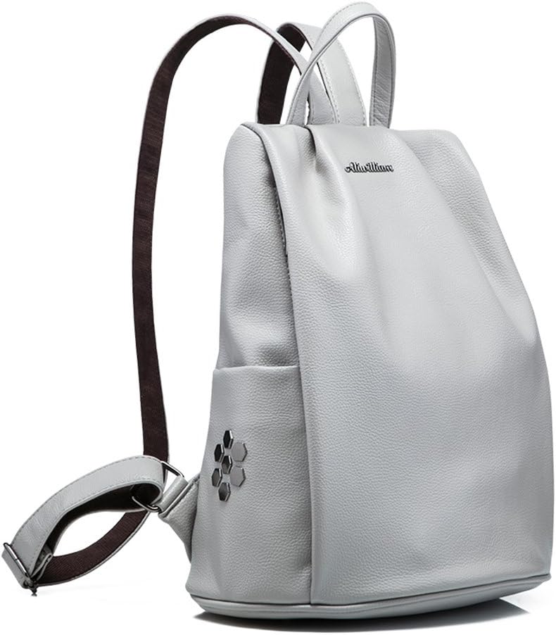 Women Casual Leather Anti-theft Punk Wind Style Backpack Handbag Tote Bag Girls Daypack
