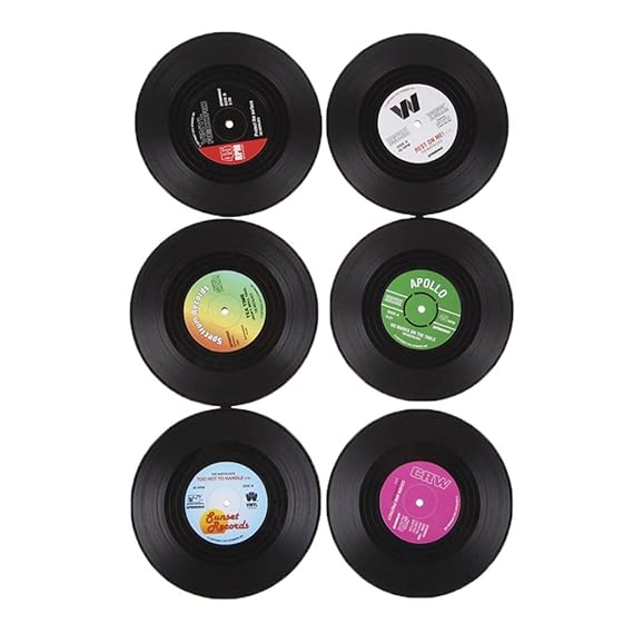 FLAMEER 6 x Untersetzer Tischuntersetzer Glasuntersetzer