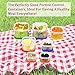 ULTIMATE portion control containers kit - 21 DAY TRACKER BONUS MOBILE APP (Includes recipes!) + BODY TAPE MEASURE + GUIDE By BMI - Color Coded - Food Safe, BPA Free Polypropylene