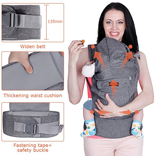 4 Lictin+Baby+Carrier+Newborn+Breathable