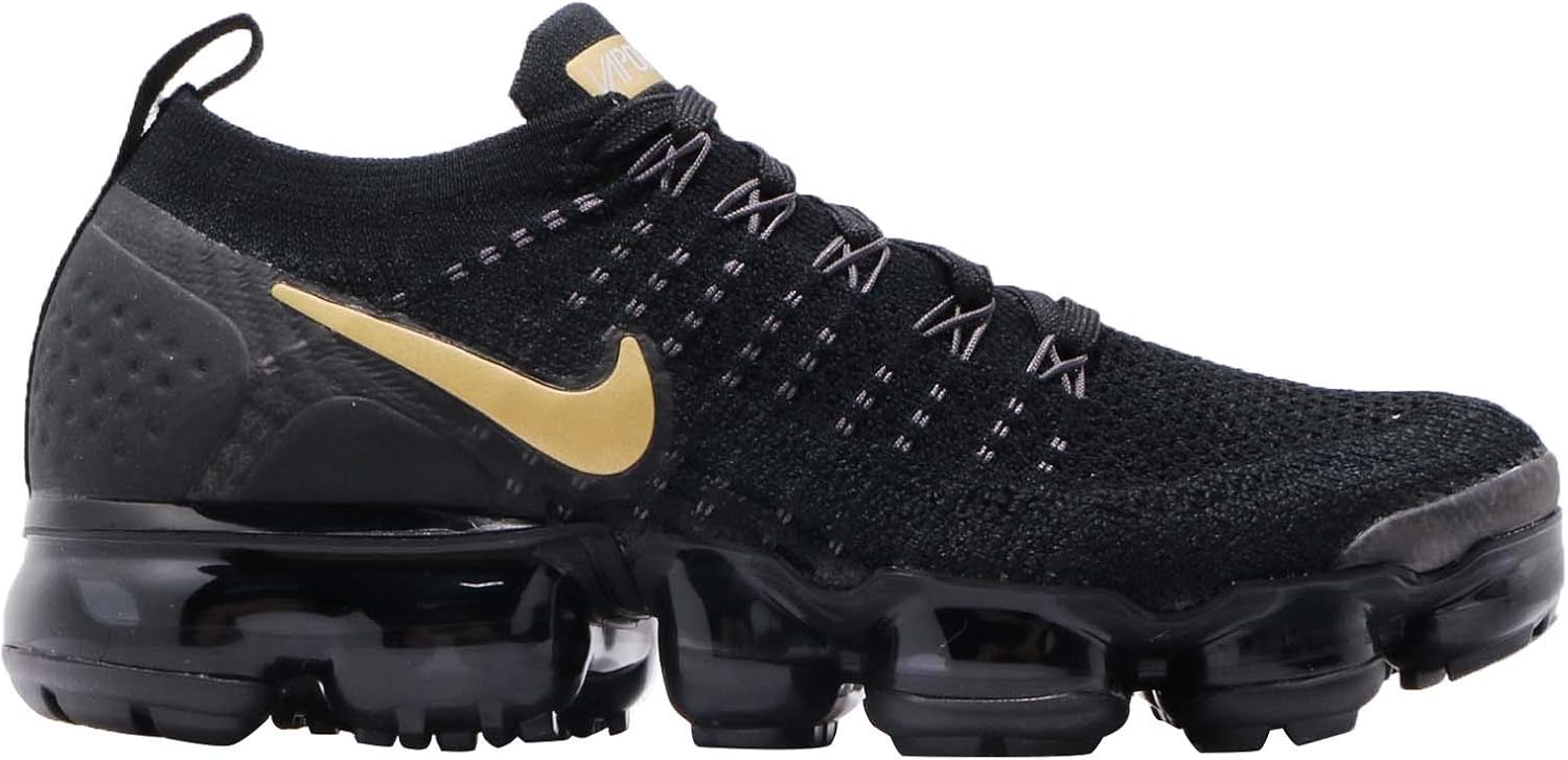 nike vapormax women's black and gold
