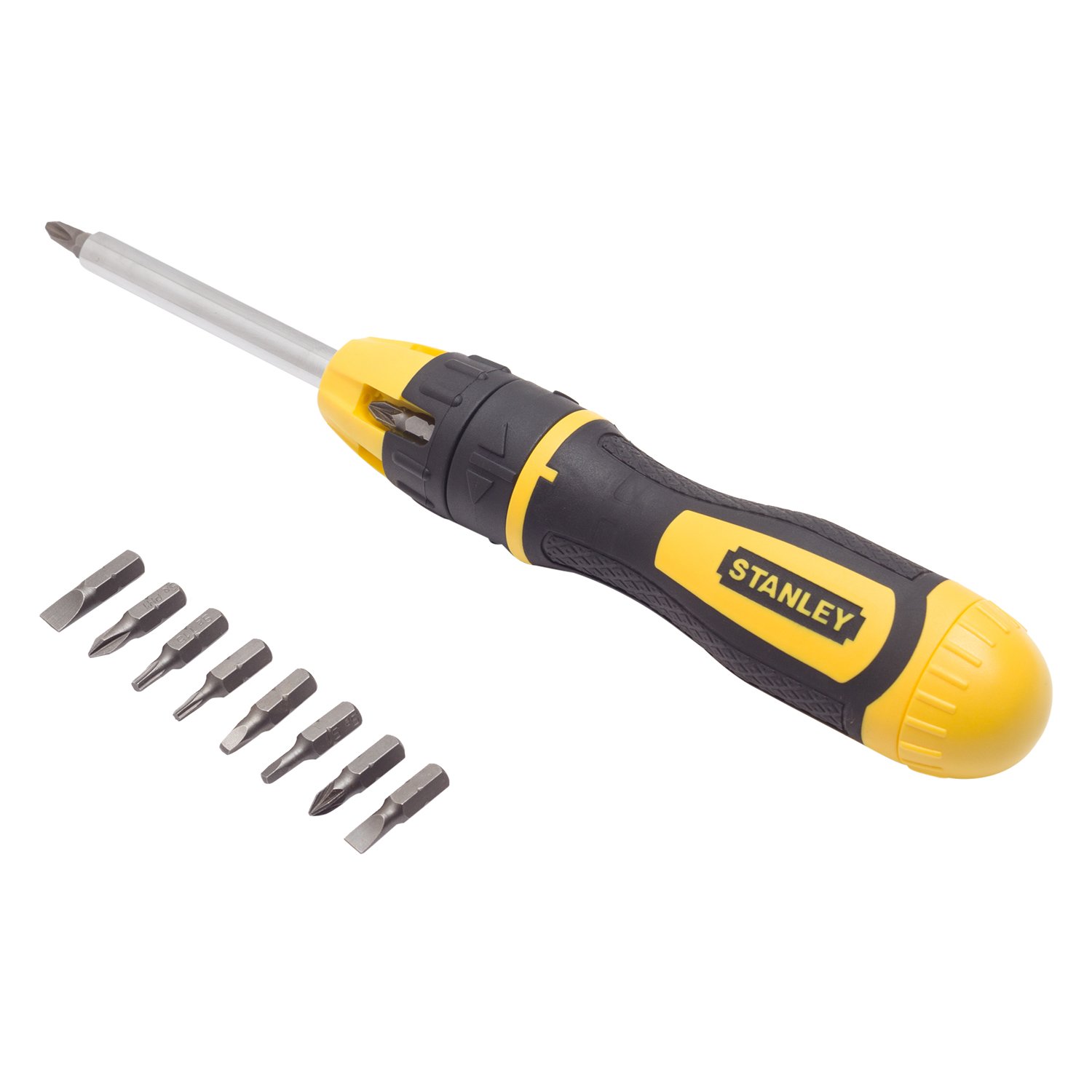 Stanley 6801022 10Piece Multi Bit Racheting Screwdriver Set Amazon.in