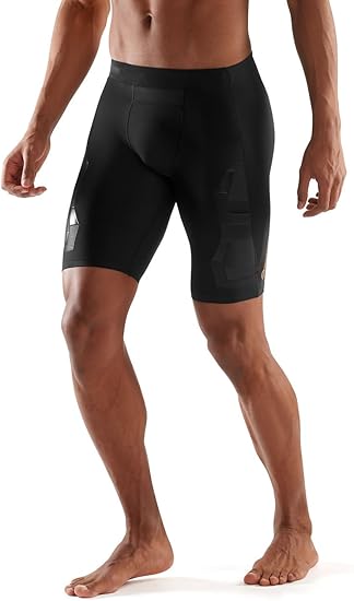 skins 2 in 1 compression shorts