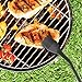 HIC Harold Import Co. Elizabeth Karmel’s Super Silicone BBQ Grill Basting Brush with Long Angled Handle and Removable Heads, 15-Inches