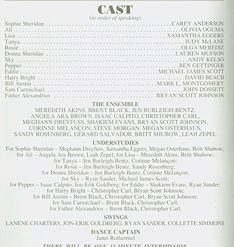 3 Broadway+playbill+Dossett+Lauren+Mufson