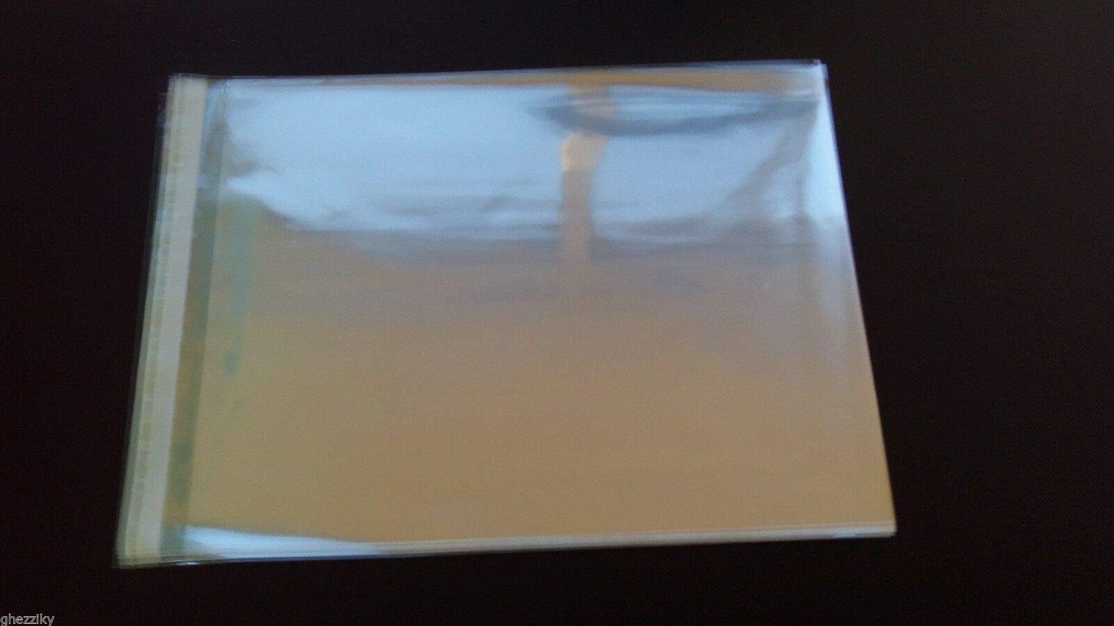 50 A6 Cellophane Clear Self Seal Cello Bags Envelopes for Greetings Cards 1.6Mil Nike -89