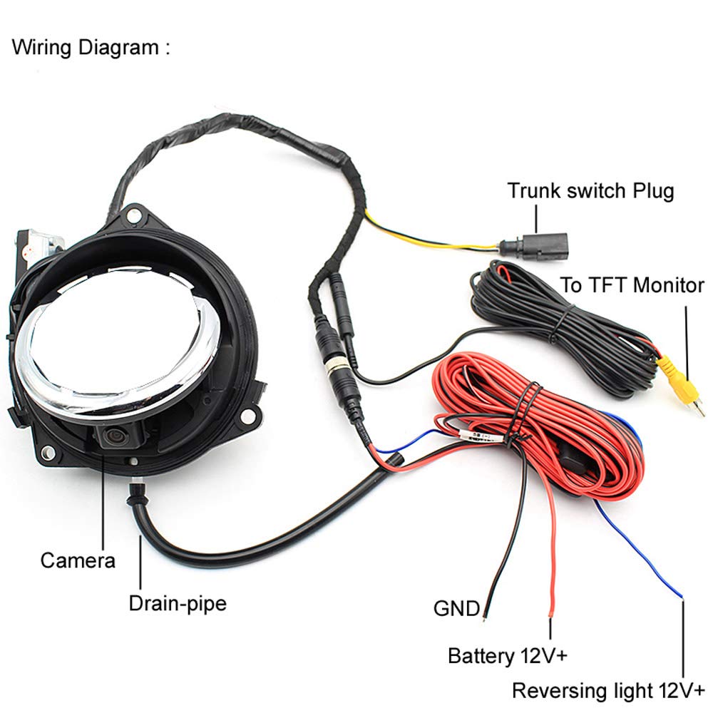 Vw Emblem Backup Camera Wiring Diagram - Collection - Wiring Diagram Sample