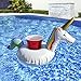 GoFloats Inflatable Pool and Hot Tub Drink Holders (3 Pack) (Choose - Unicorn, Flamingo, Palm Tree and More)