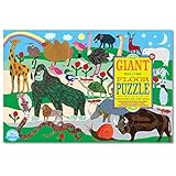 eeBoo Creatures Big and Small Floor Puzzle, 48 pieces