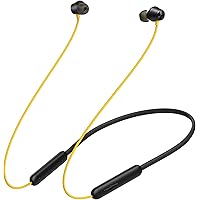 realme Buds Wireless 2 Neo (Black) Earphones with Type-C Fast Charge, Bass Boost+ & Magnetic Instant Connection