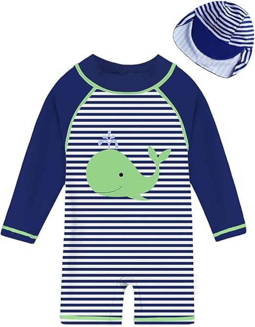 baby boy sun protection suit