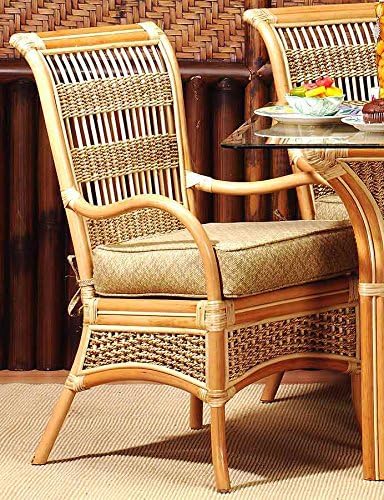 Wicker Dining Chair with Cushion (Siesta Pompeii (All Weather))