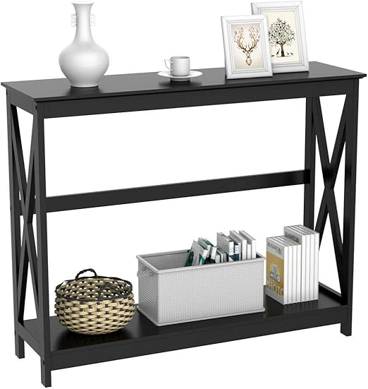 Amazon Com Console Table Modern Accent Side Stand Sofa Entryway