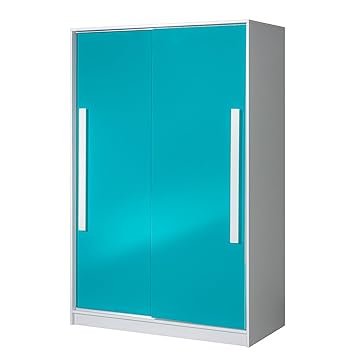 Kleiderschrank Türkis