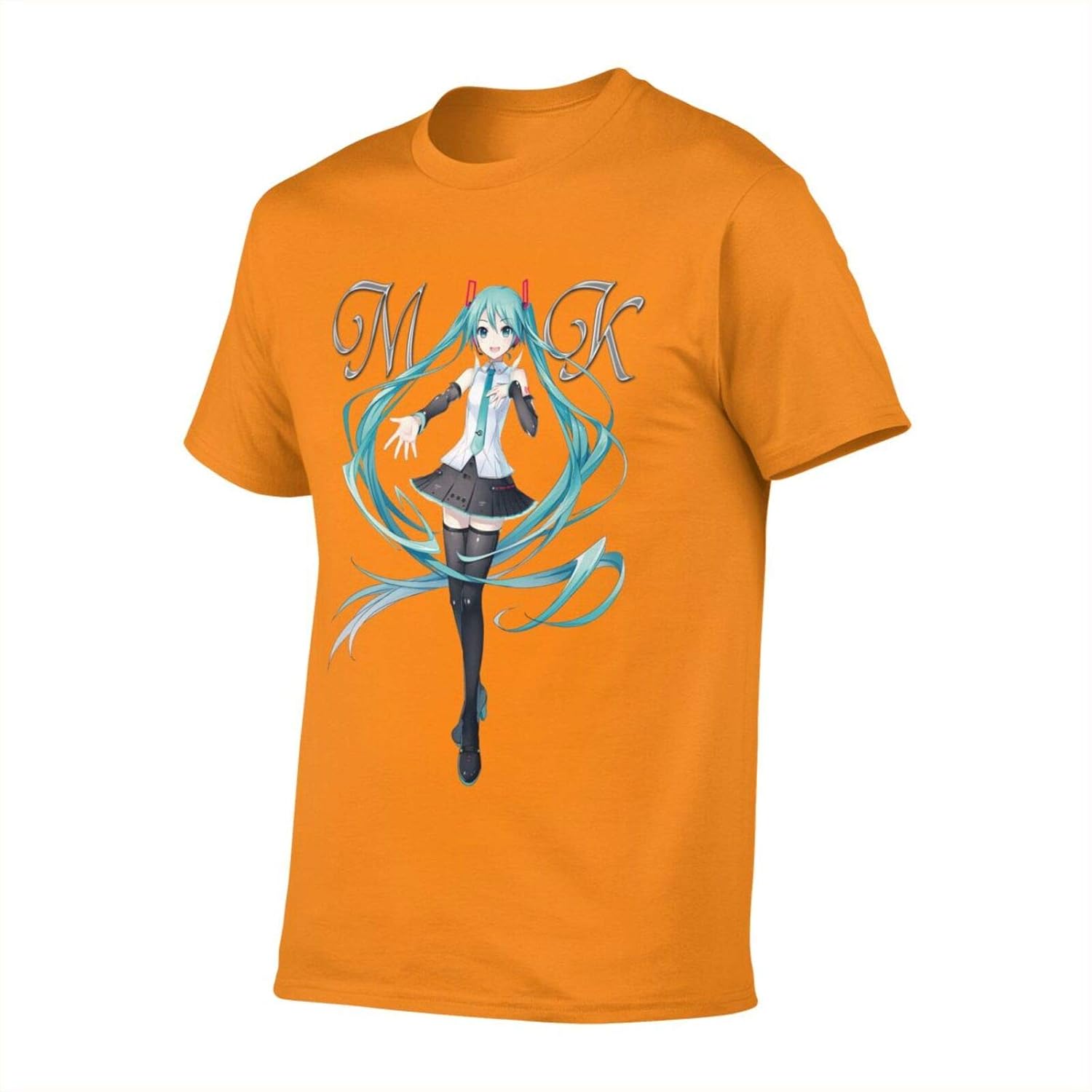 Amazon Co Jp Tシャツ メンズ 初音ミク ジャージー ゆにぃのイラスト マジミラ サイン 半袖 メンズ トップス ボーイズ 3dレンダリング トレンディ スリム 可愛い かっこいい 全色系 服 ファッション小物