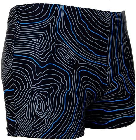Men's Swimming Trunks Boxers Swim Shorts Tight Brief Swim Shorts Bathing Drawers Bathers Slip Striped